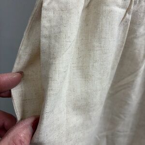 Mica Cream Linen Shorts NWT Size XL